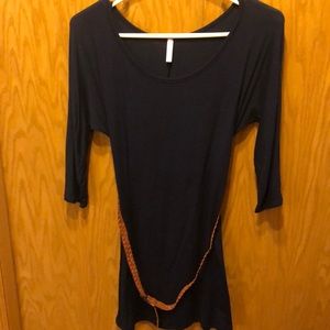 Belted Maternity Shirt